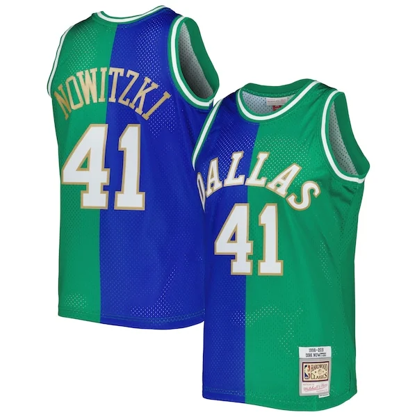 Dirk Nowitzki NBA Swingman Jersey - retro high-quality - Blue