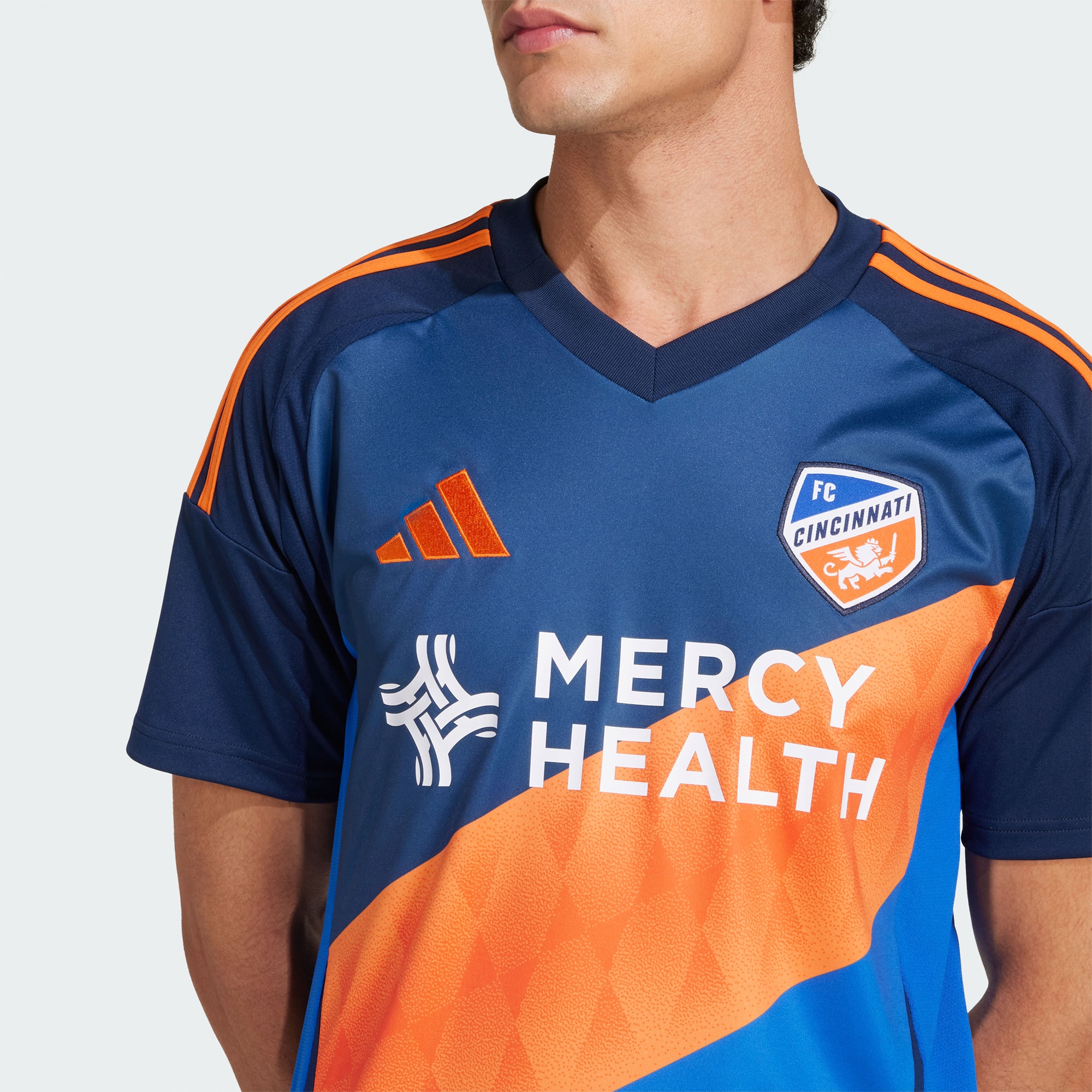 [SJH] FC Cincinnati 2025 Orange and Blue Legacy Kit Replica Jersey - Blue