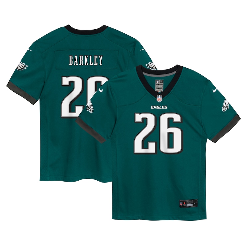 None Saquon Barkley Philadelphia Eagles Championship Contender Repl...