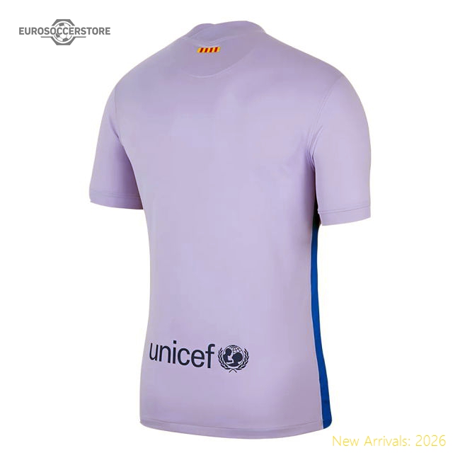 High-Quality Professional-Grade 2021-2022 Barcelona Away Shirt (Kids)