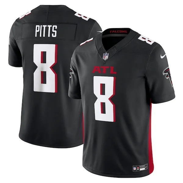 None Kyle Pitts Limited Jersey - Black | NFL Player Jersey | NFL Footb