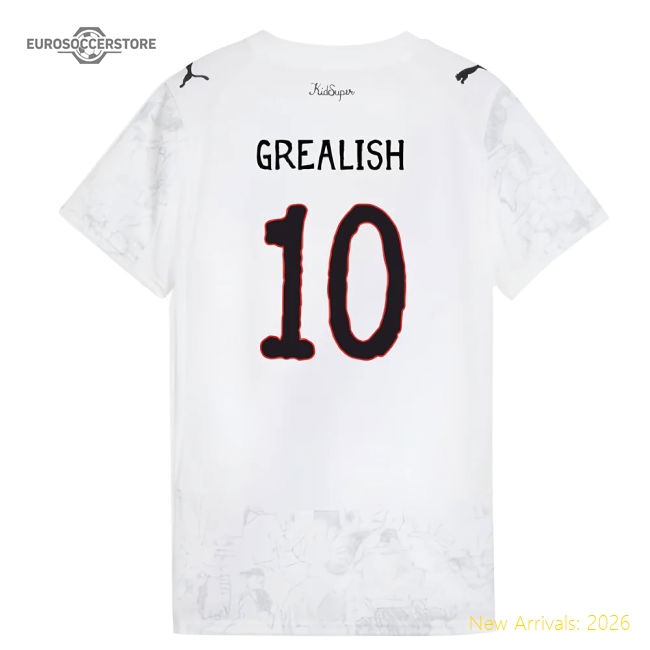 Football Team Womens Jersey Grealish 2025-2026 Smart Fabric