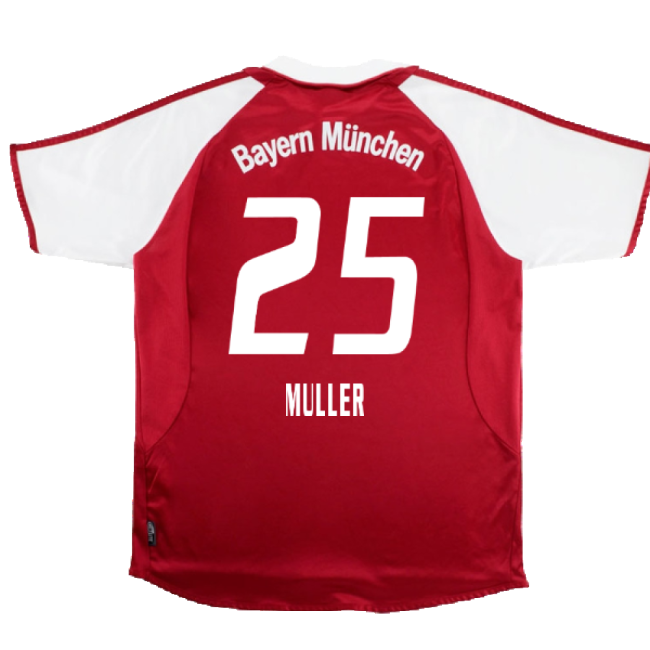Bayern Munich 2003-04 Home Shirt ((Excellent) XL) (Muller 25)
