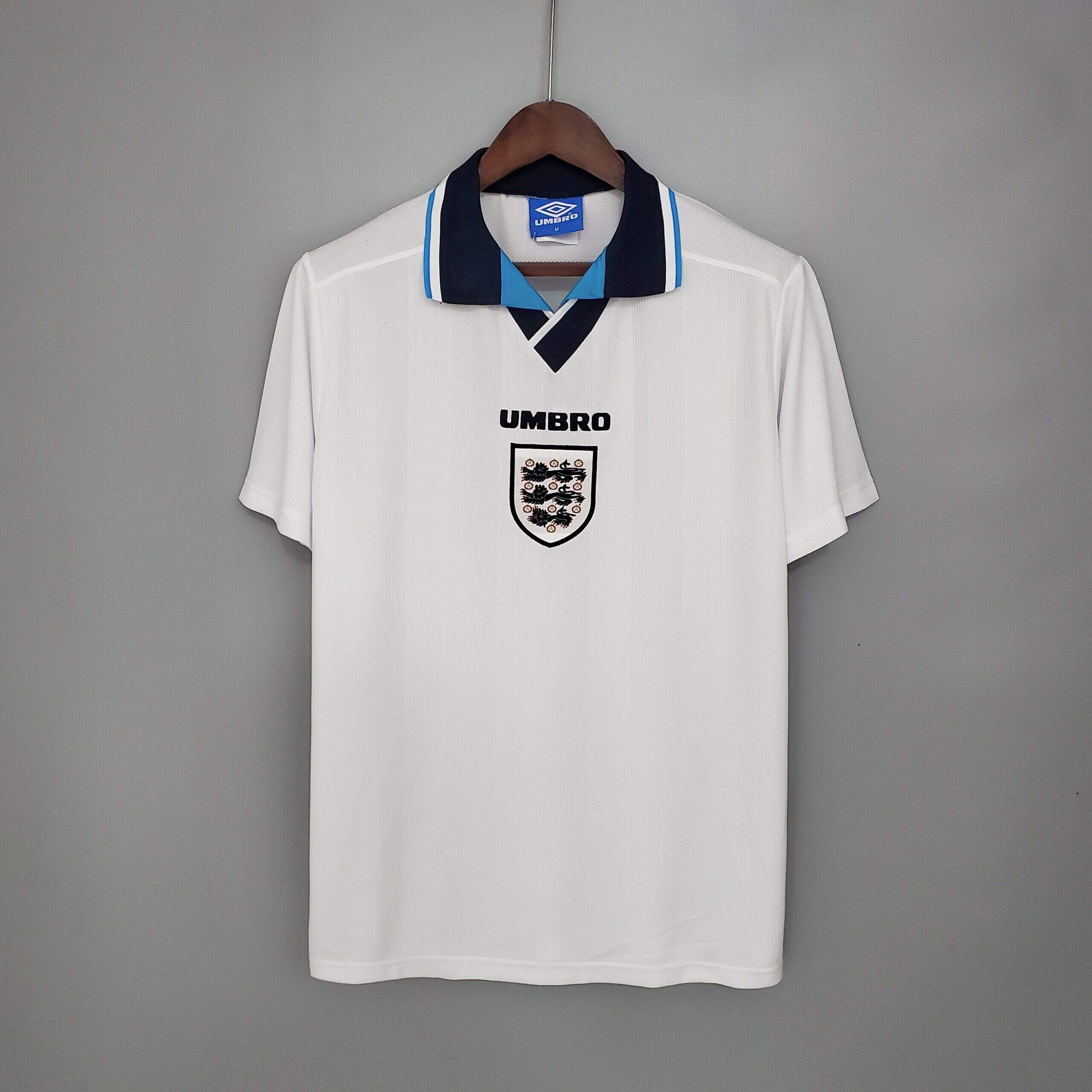 Cheap 1996 England Home retro kit