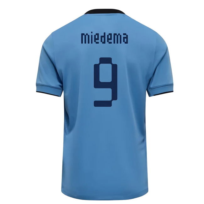 2025-2026 Netherlands Womens Team Away Shirt (Kids) (Miedema 9)