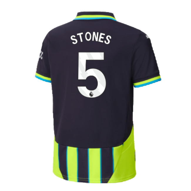 Modern 2024-2025 Man City Authentic Away - Perfect Fit - Long Lasting
