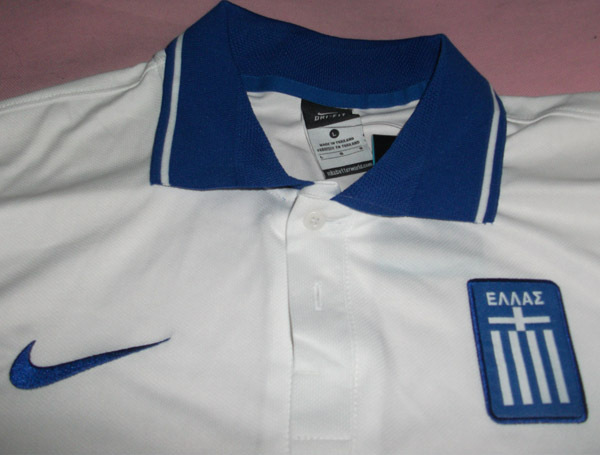 Elite Series 2014 FIFA World Cup Greece Home Jersey Shirt