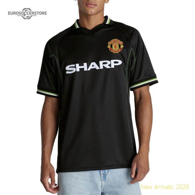 Man Utd Third Retro Kit 1998-1999 Supporter Wear Jersey