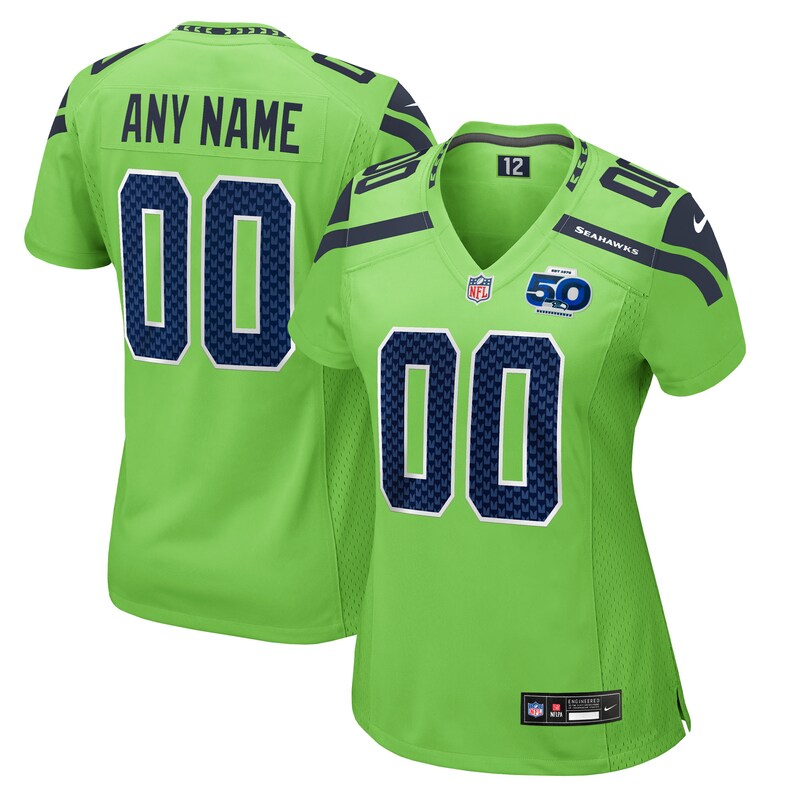 None  Team Captain SEA Seahawks Premium Jersey Game Day Wear