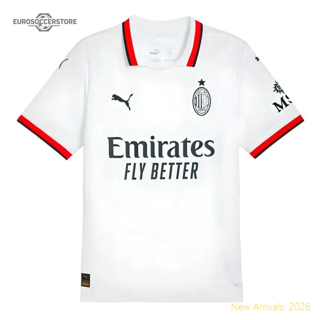 Best-Selling Match-Day 2024-2025 Ac Milan Away Shirt