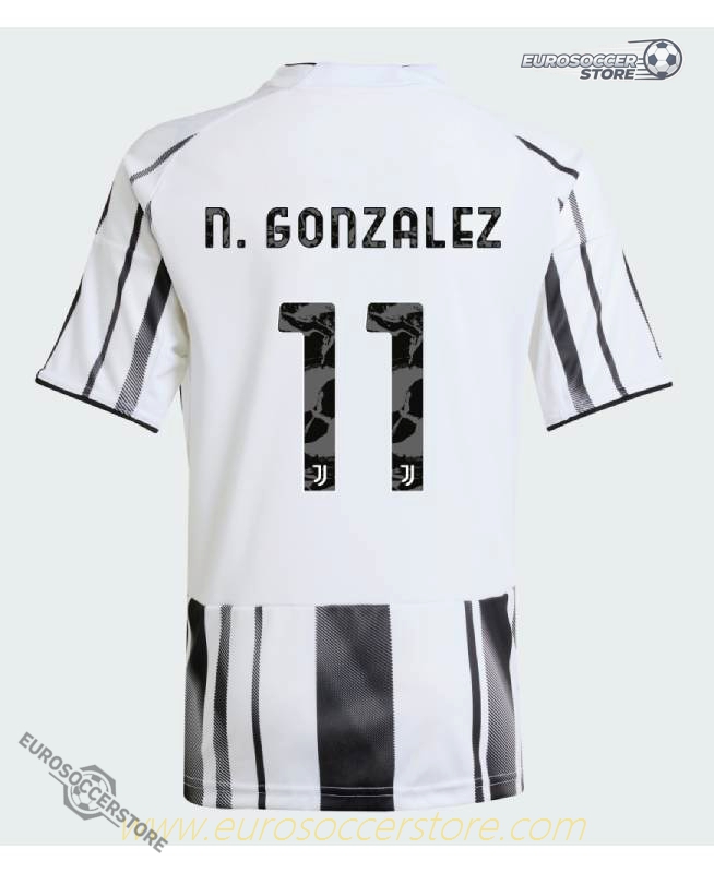 N. GONZALEZ's No. 11 Juventus Home Jersey for the 25-26 season