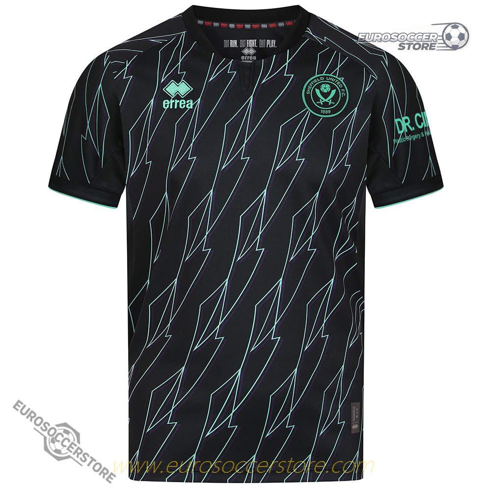 Sheffield United Away Football Jersey for the 24-25 Season