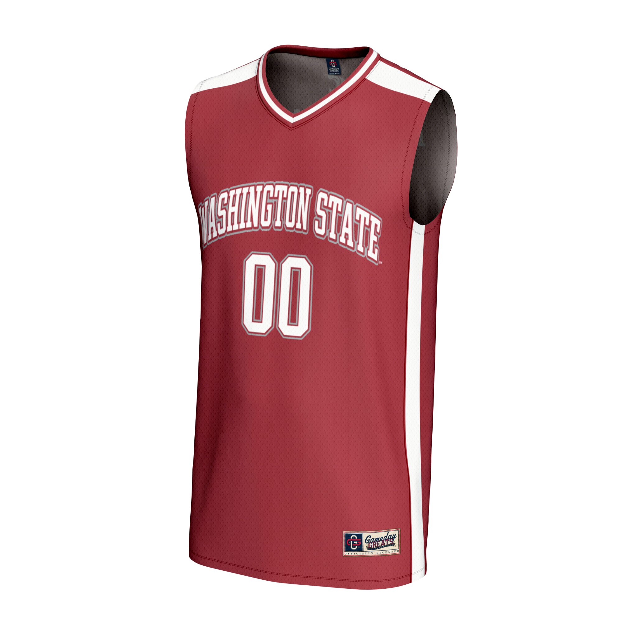 [DDG] Washington State Cougars GameDay Greats Youth NIL Pick-A-Player Lightweight Men's Basketball Fashion Jersey - Crimson