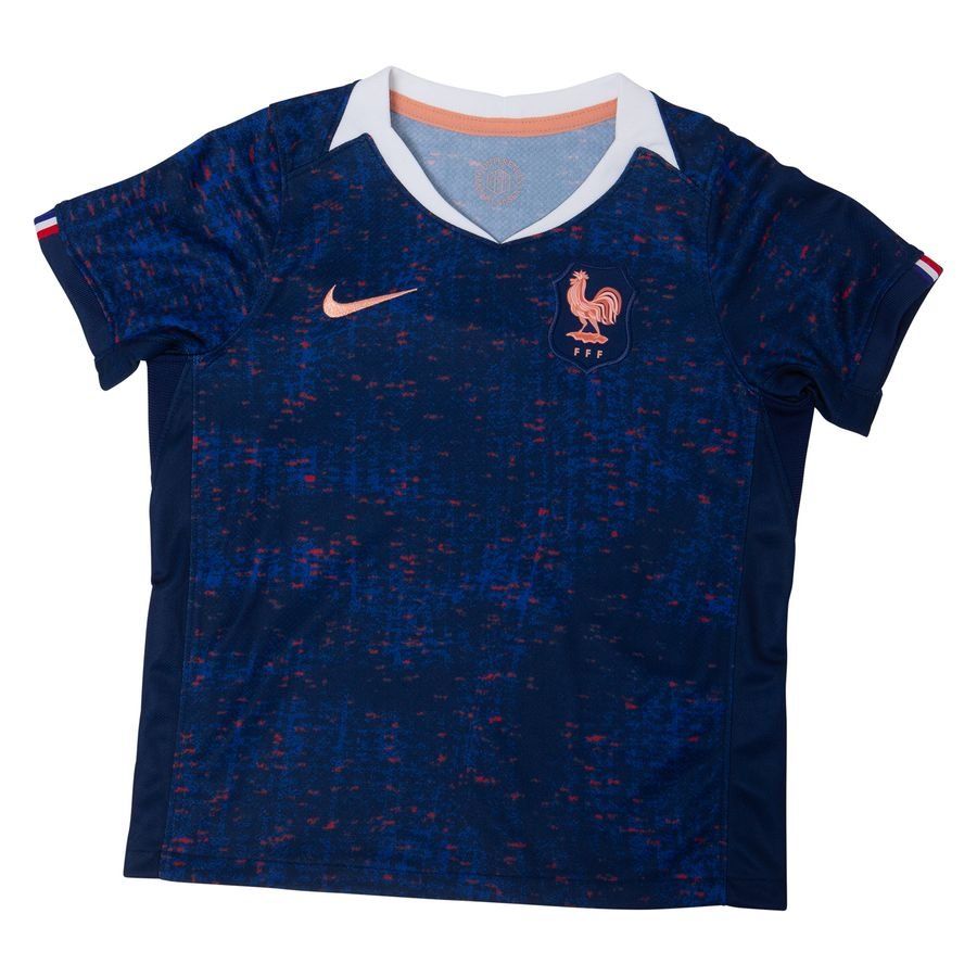 France Home Shirt Women's Euro 2025 Mini Kit Kids