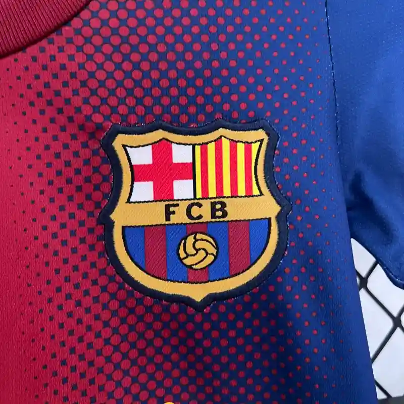 2012-2013 Kids Barcelona Jersey retro kit