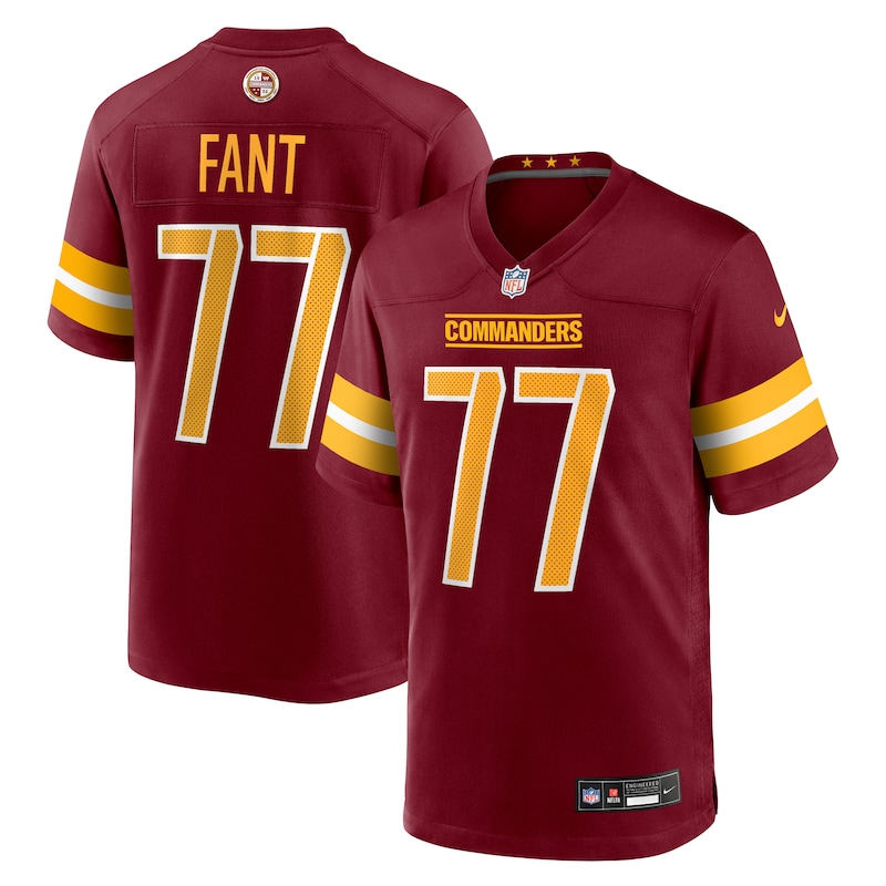 None George Fant Pro Bowl WAS Commanders Genuine Jersey Football Appar
