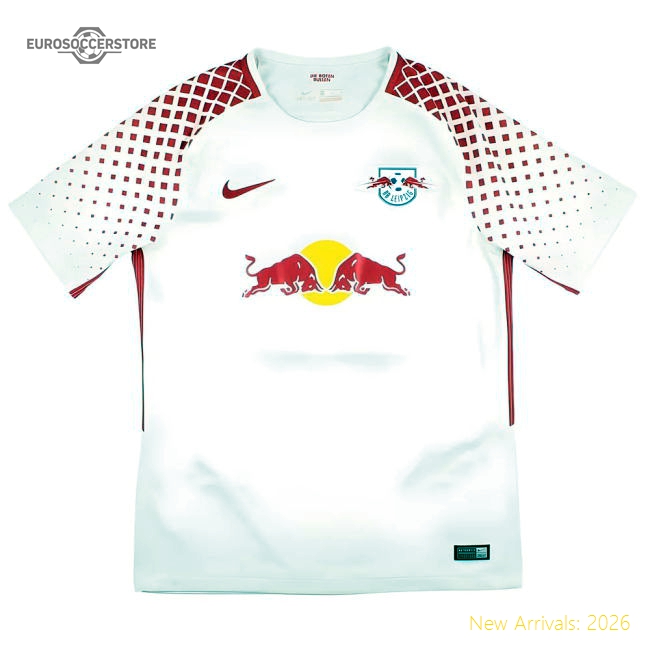 Supporter Red Bull Leipzig 2017-18 Home Shirt (M) Augustin #29