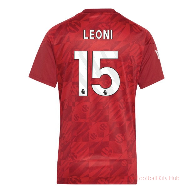 [EFKS] 2026-2027 Liverpool Pre-Match Warm Up Shirt Active Maroon - Womens Leoni 15