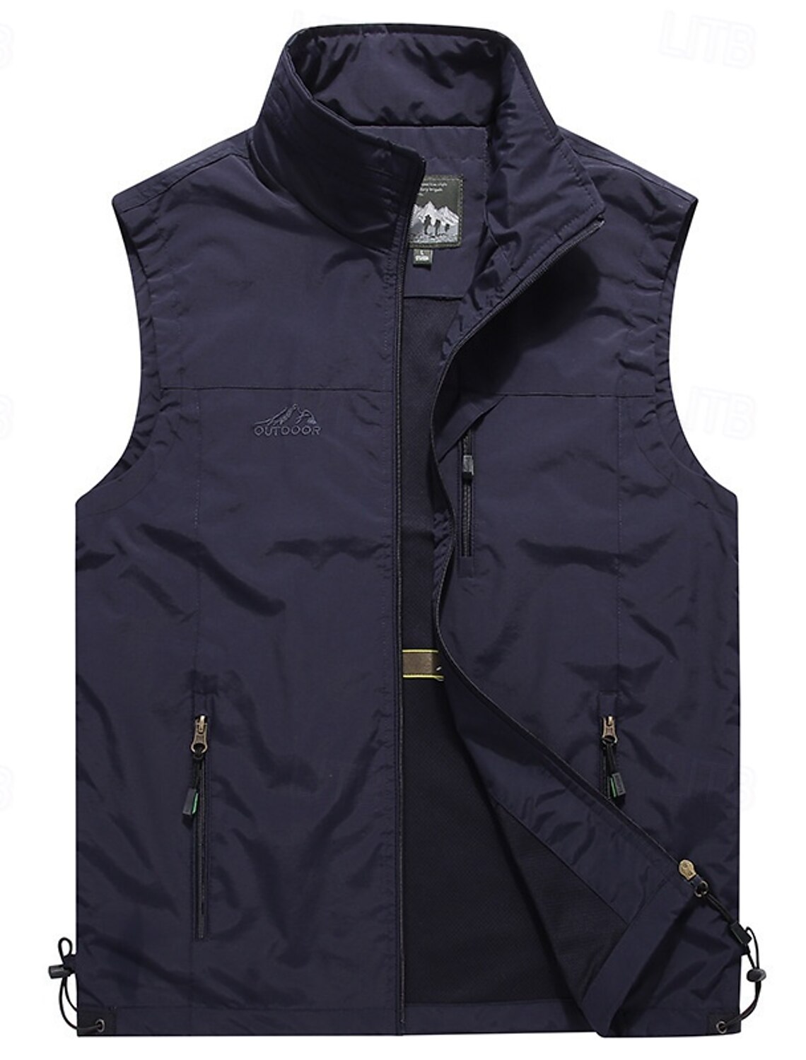 Men's Hiking Vest Winter Coat Hiking Fleece Vest Spring Autumn / Fall Outdoor Comfortable Breathable Vest Hunting Fishing Climbing Black Army Green Red Khaki Dark Blue