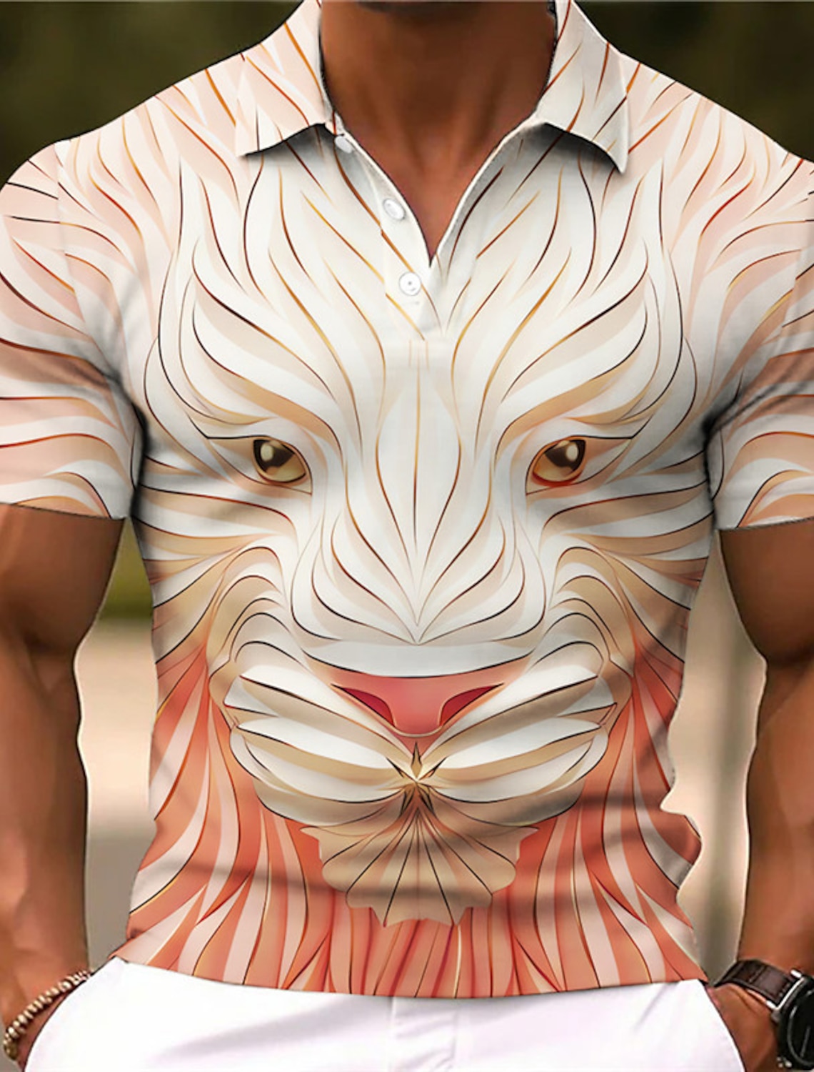 Men's Polo Shirts Golf Shirt Short Sleeve Collared Casual Funny