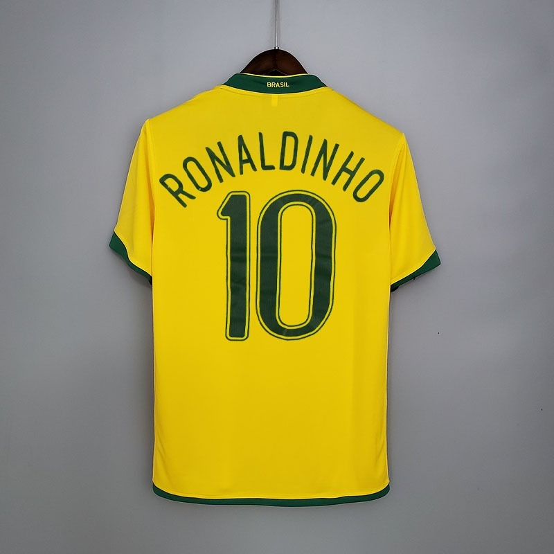 Cheap 2006 Brazil Home kit
