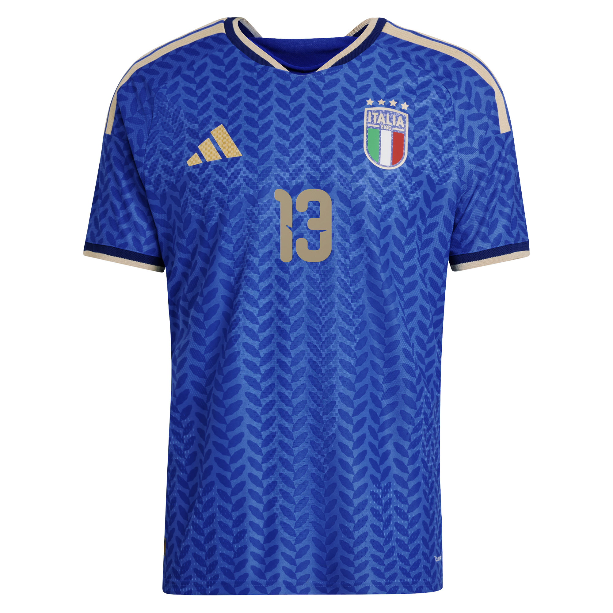 [SJH] Riccardo Calafiori Italy National Team 2026 Home Authentic Jersey - Blue