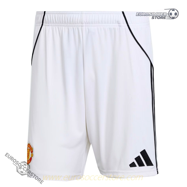 Manchester United's Home Short Sleeve Jersey for the 25-26 Season