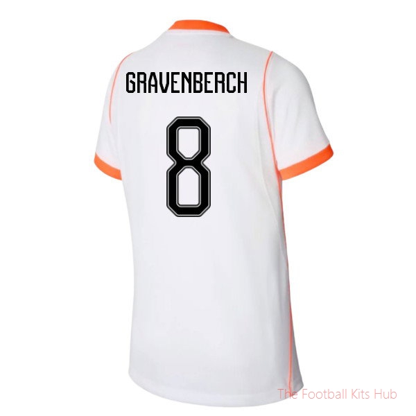 [JED] 2026/27 Netherlands Away Shirt (Kids) (Gravenberch 8)