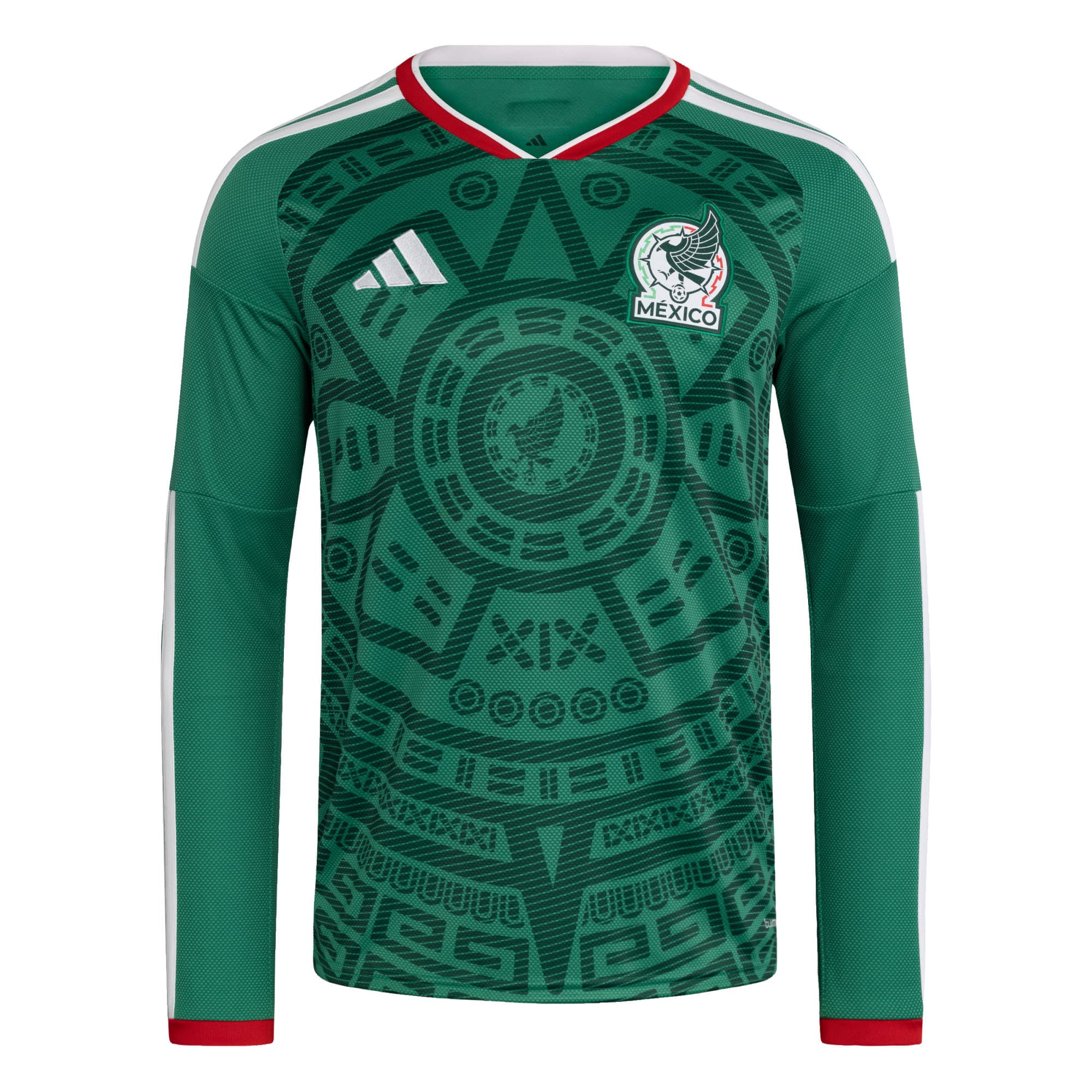 [SJH] Mexico National Team 2026 Home Replica Long Sleeve Jersey - Green