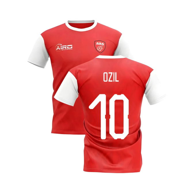 Anti-Odor 2025-2026 Home Iconic OZIL 10 - Adults Vintage Jersey #64919