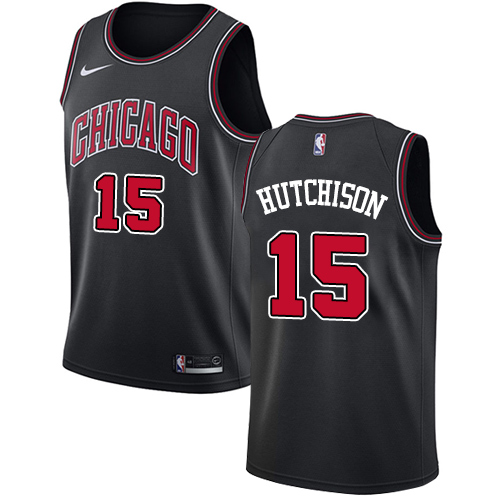 CHI #15 Chandler Hutchison Superior 2024 Statement NBA Jersey - Black