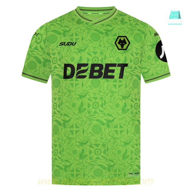 2025-2026 Wolves Goalkeeper Third Shirt (Green) (Your Name)