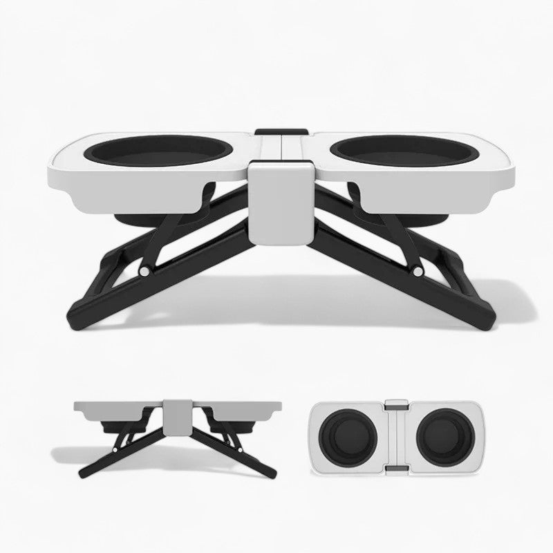 Adjustable Folding Table Food Dispenser Dog Supplies | Vet-recommended