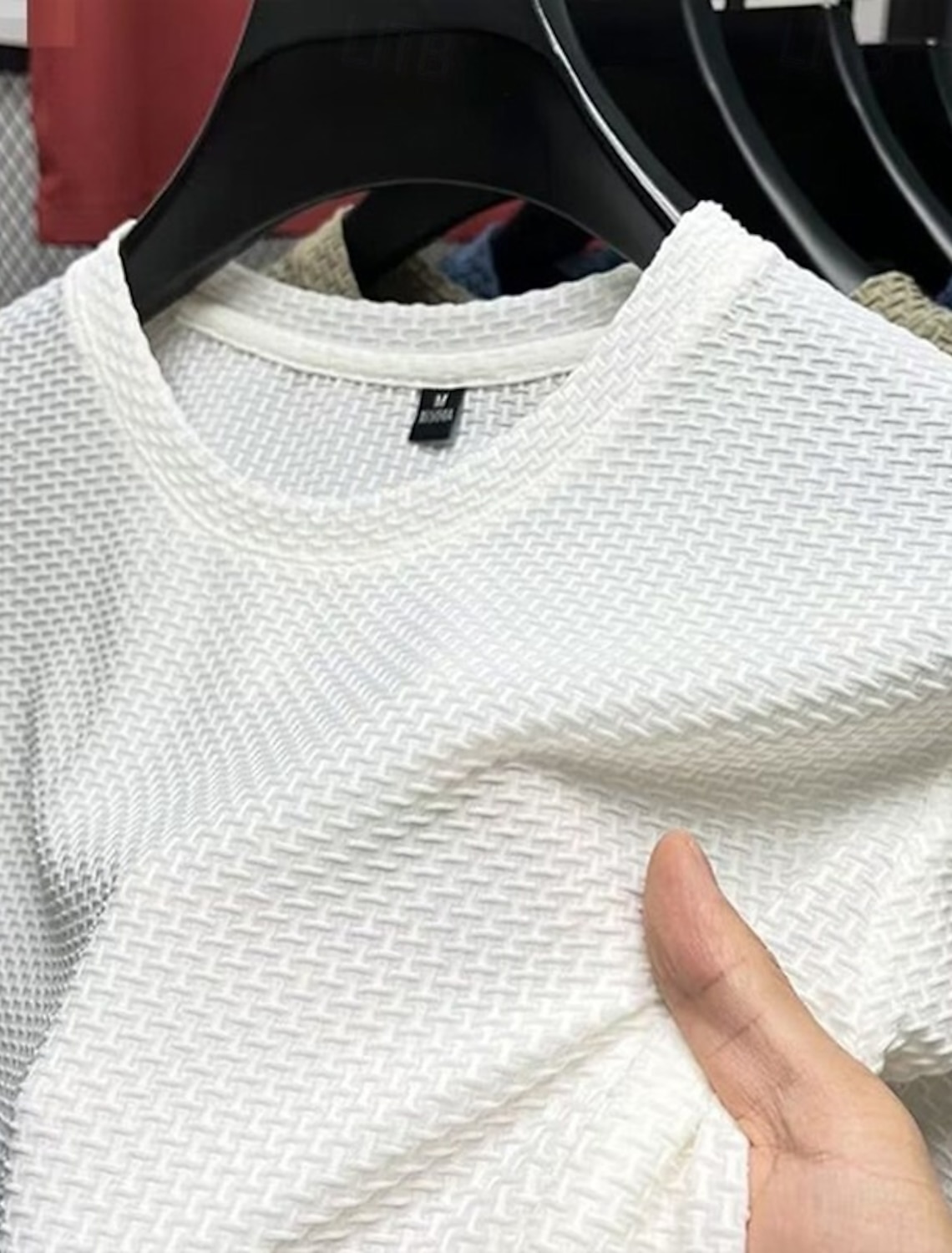 Men's Textured Golf Polos Shirts Casual Holiday Classic Short Sleeve