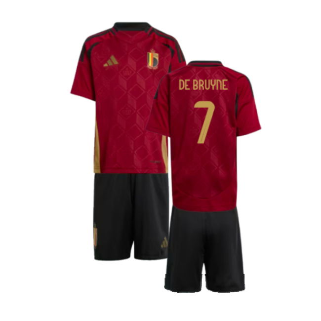 Authentic 2024-2025 Belgium Home Kit Replica Match Football High