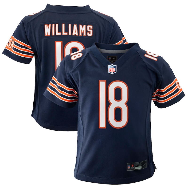 None Caleb Williams Chicago Bears Fan Favorite Team Replica Jersey