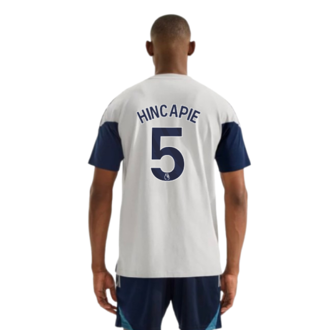 2025-2026 Arsenal Training Tee (Grey) (Hincapie 5)