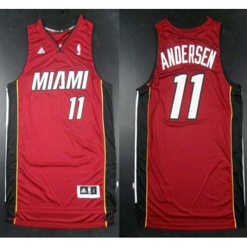Heat Red Miami Heat #11 Jersey - Budget-Friendly NBA Fan Apparel