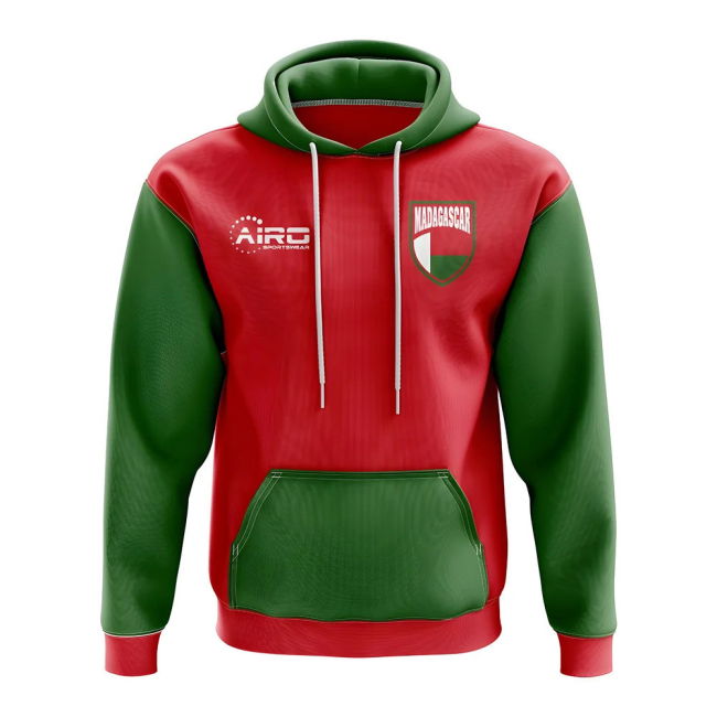 Pro-Grade Madagascar Concept Country Football Hoody (Red)
