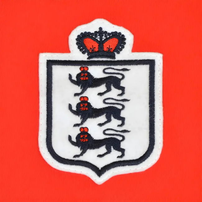Official England Red Retro Euro Quality Authentic Soccer Premium