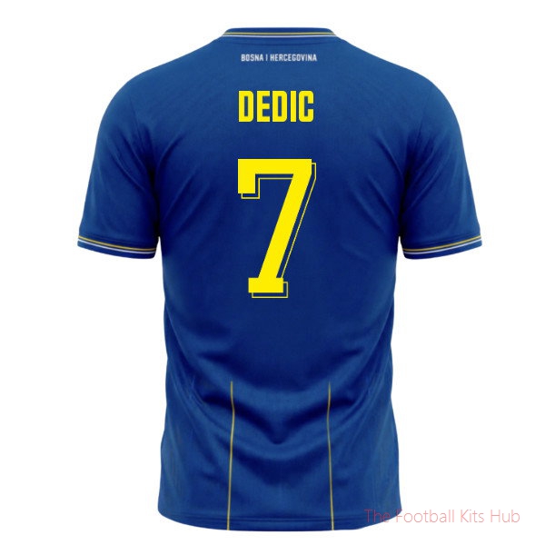 Bosnia And Herzegovina 2026-2027 Home Shirt (Kids) (Dedic 7)