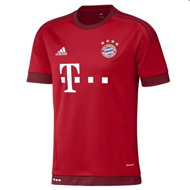Genuine Copy Bayern Munich Home Supporter Kit for Adults (Munich 2015)