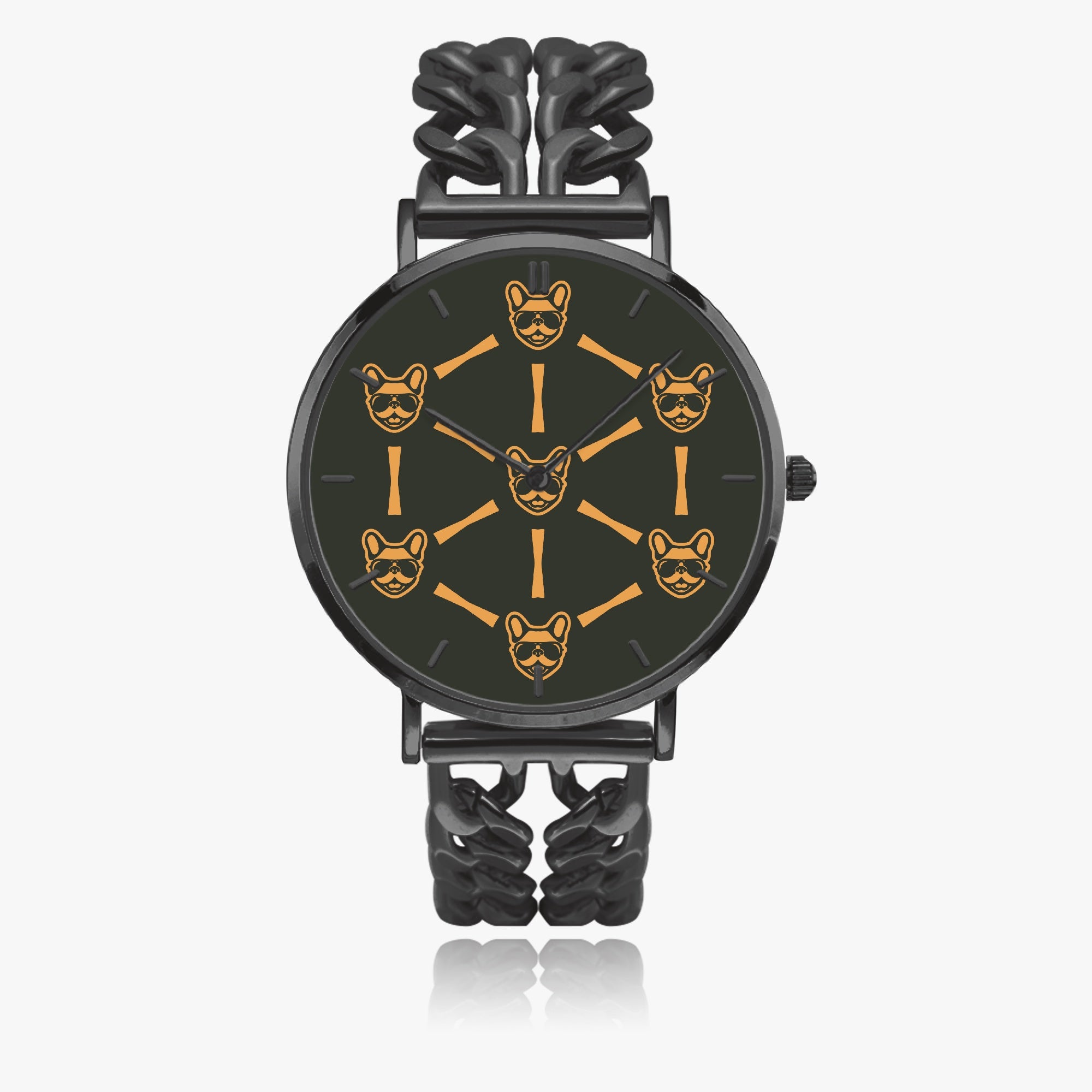 Hollow Strap Watch For Frenchie Lovers For Frenchie Pups | Durable Build