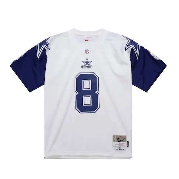 Dallas Cowboys Replica NFL Jersey - White | Top-Grade Football Apparel