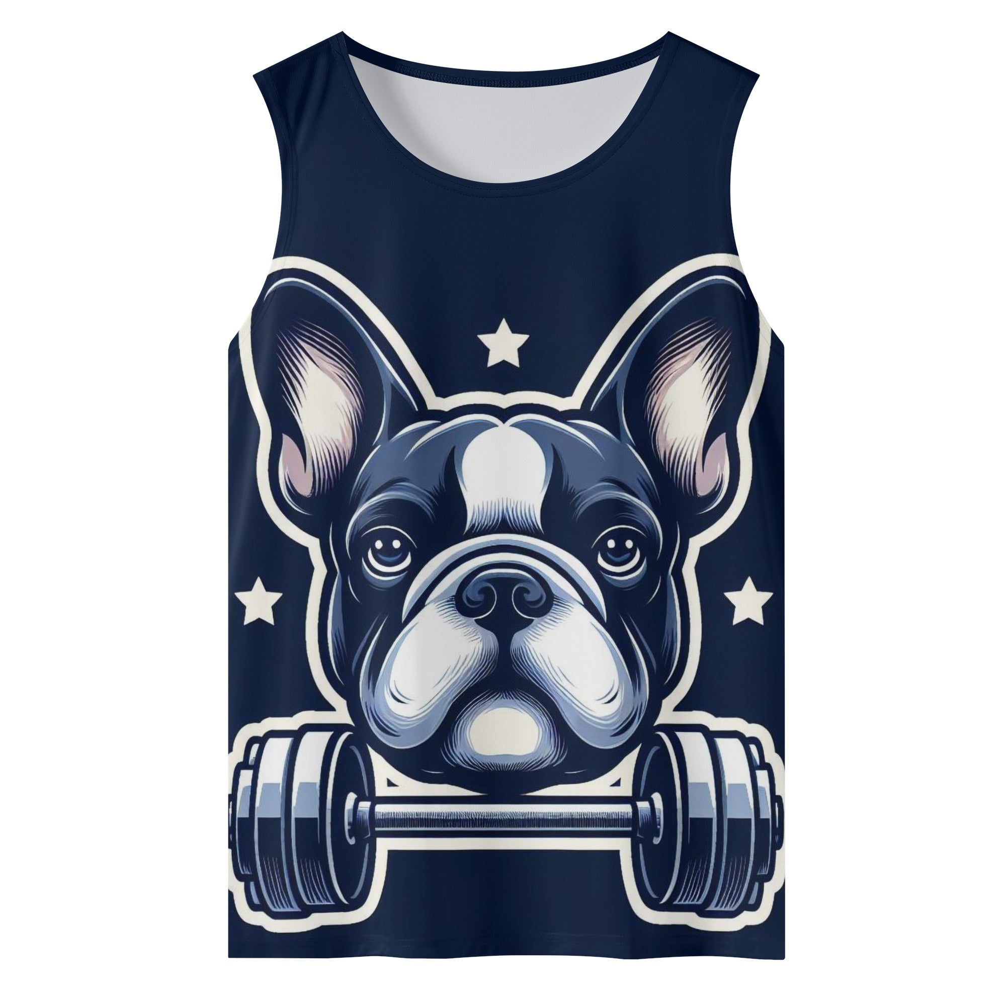 French Bulldog Lover Joey Men Tank Tops Casual Daily Wear