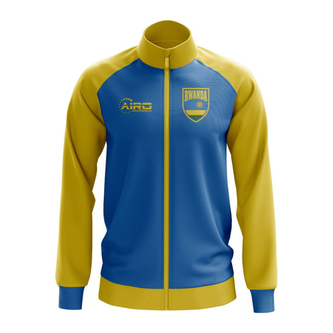 Elite Rwanda Concept Football Track Jacket (Blue) Collector'S-Item