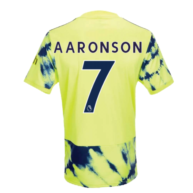 Ultra Comfort Leeds Leeds United Away Shirt Aaronson #7 Updated De...