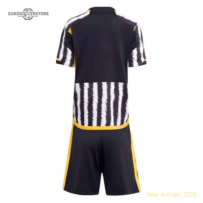 Premium-grade 2023-2024 Black And Whites Home Mini Kit - Supporter Edition
