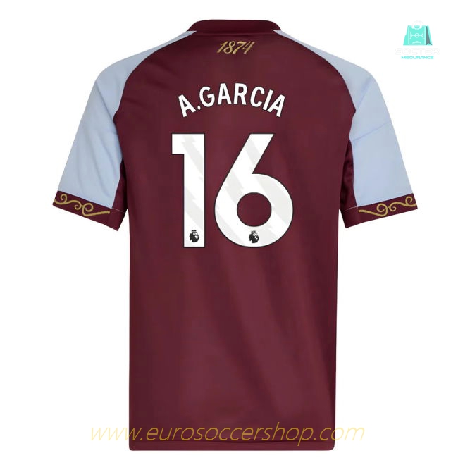 2025-2026 Aston Villa Home Shirt (Kids) (A.Garcia 16)