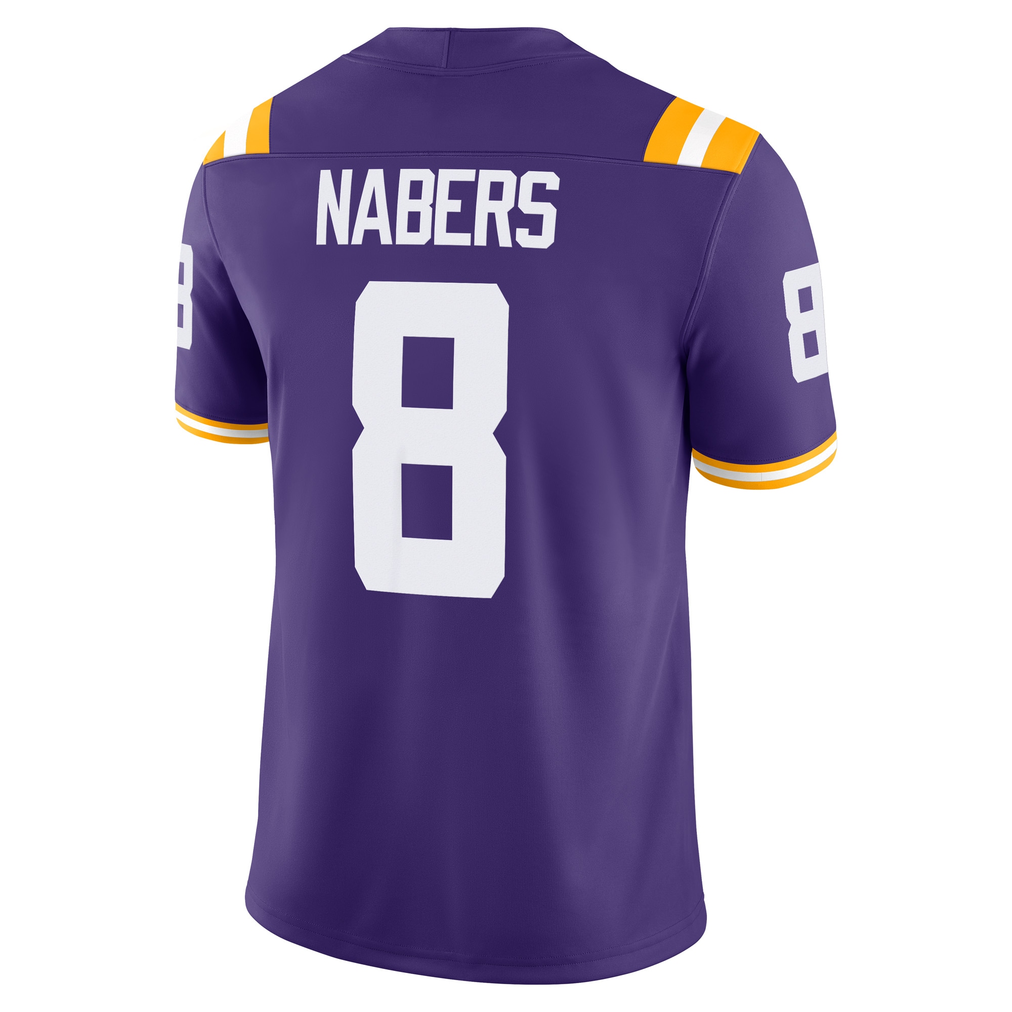 [DDG] Malik Nabers LSU Tigers Player Game Jersey - Purple